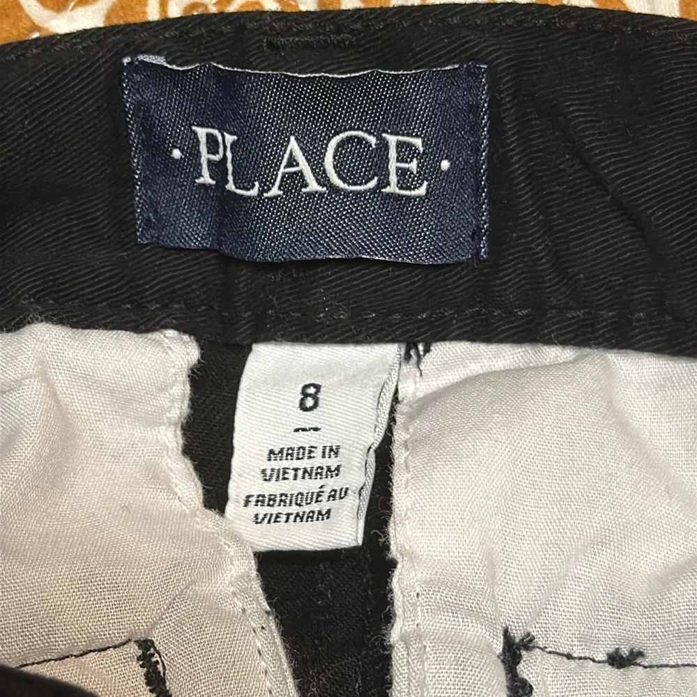 The Children’s Place Boy’s Black Pants Size 8